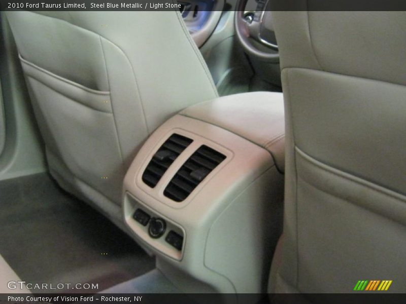Steel Blue Metallic / Light Stone 2010 Ford Taurus Limited