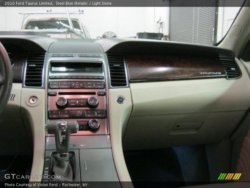 Steel Blue Metallic / Light Stone 2010 Ford Taurus Limited