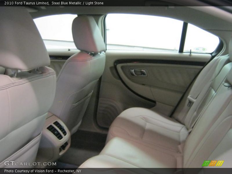 Steel Blue Metallic / Light Stone 2010 Ford Taurus Limited