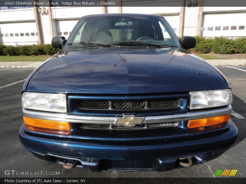 Indigo Blue Metallic / Graphite 2002 Chevrolet Blazer LS 4x4