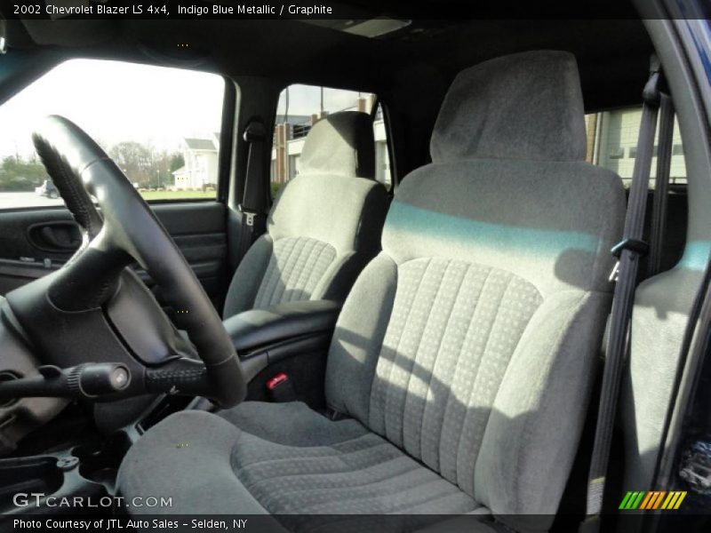 Indigo Blue Metallic / Graphite 2002 Chevrolet Blazer LS 4x4