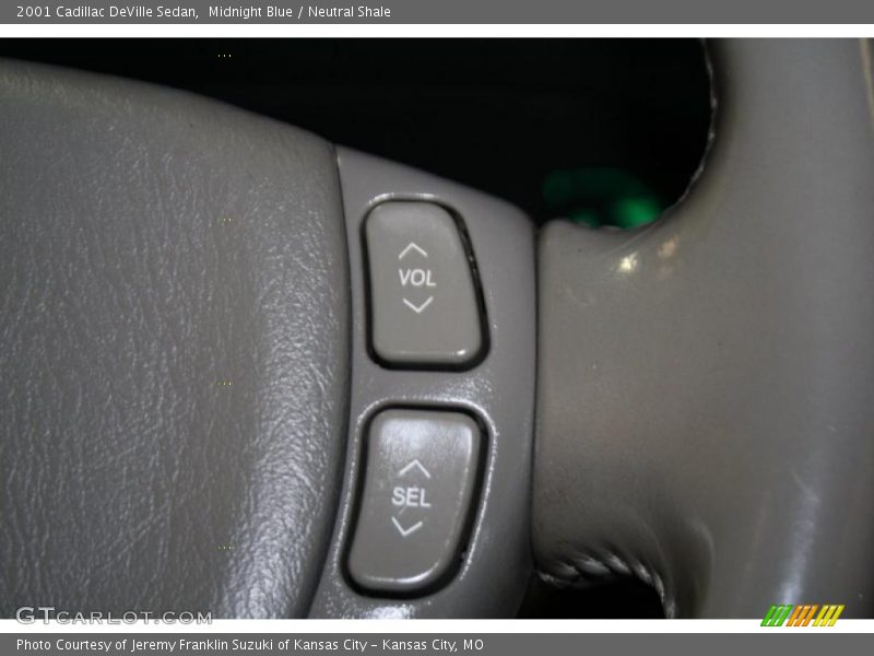 Midnight Blue / Neutral Shale 2001 Cadillac DeVille Sedan
