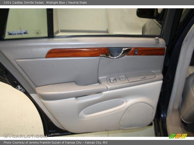 Midnight Blue / Neutral Shale 2001 Cadillac DeVille Sedan