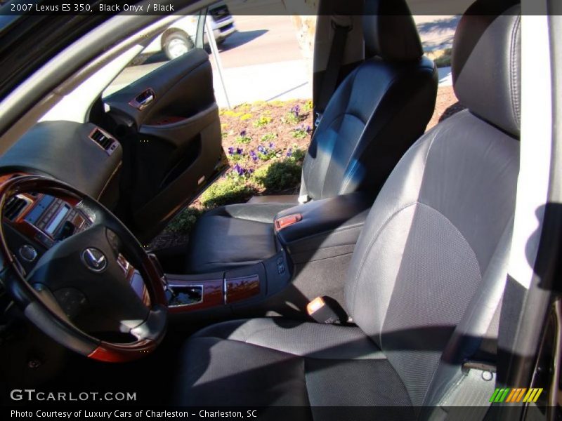 Black Onyx / Black 2007 Lexus ES 350