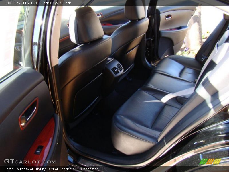 Black Onyx / Black 2007 Lexus ES 350