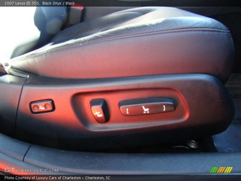 Black Onyx / Black 2007 Lexus ES 350