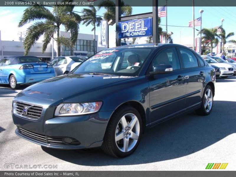 Barents Blue Metallic / Quartz 2008 Volvo S40 2.4i