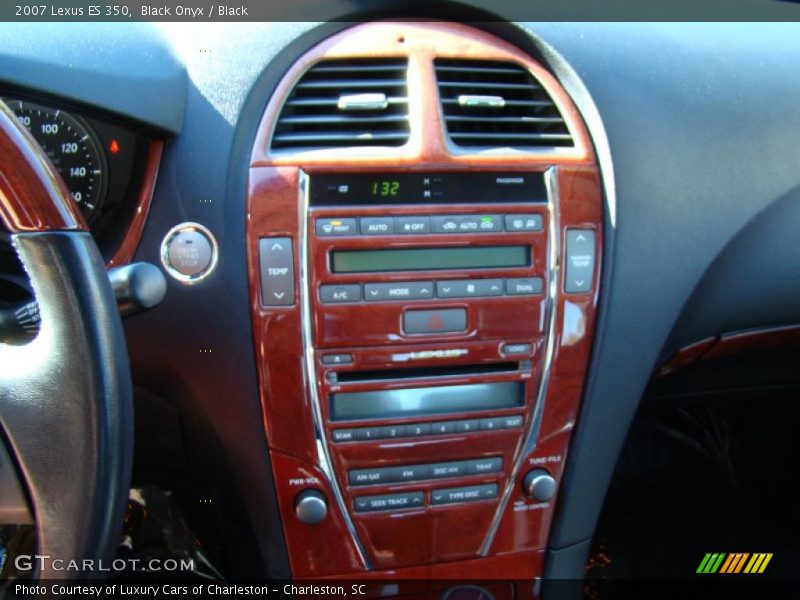 Black Onyx / Black 2007 Lexus ES 350