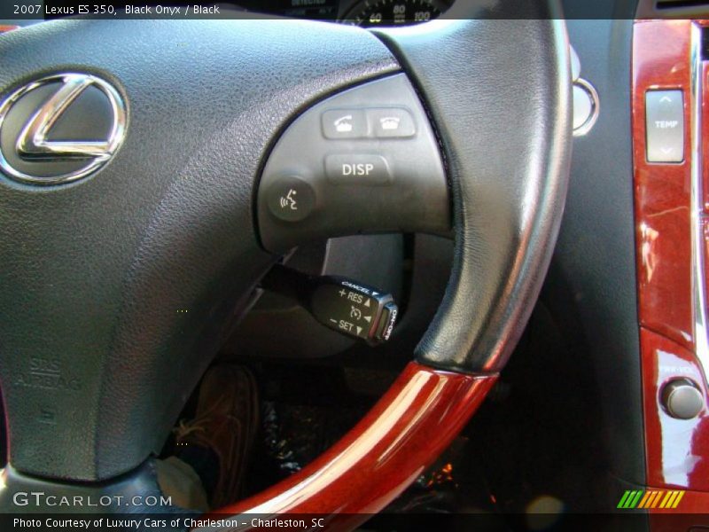 Black Onyx / Black 2007 Lexus ES 350