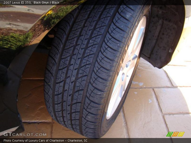 Black Onyx / Black 2007 Lexus ES 350