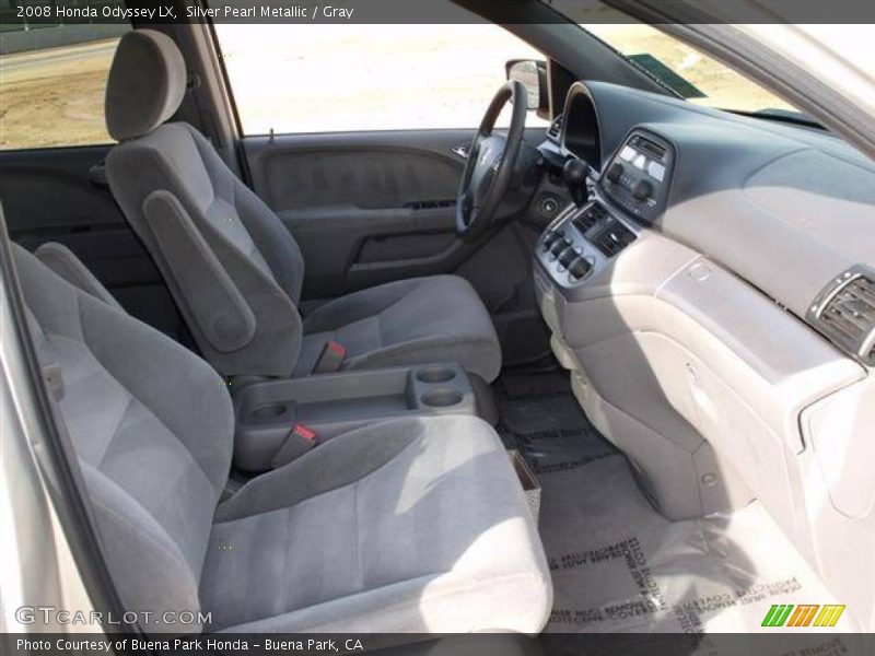 Silver Pearl Metallic / Gray 2008 Honda Odyssey LX
