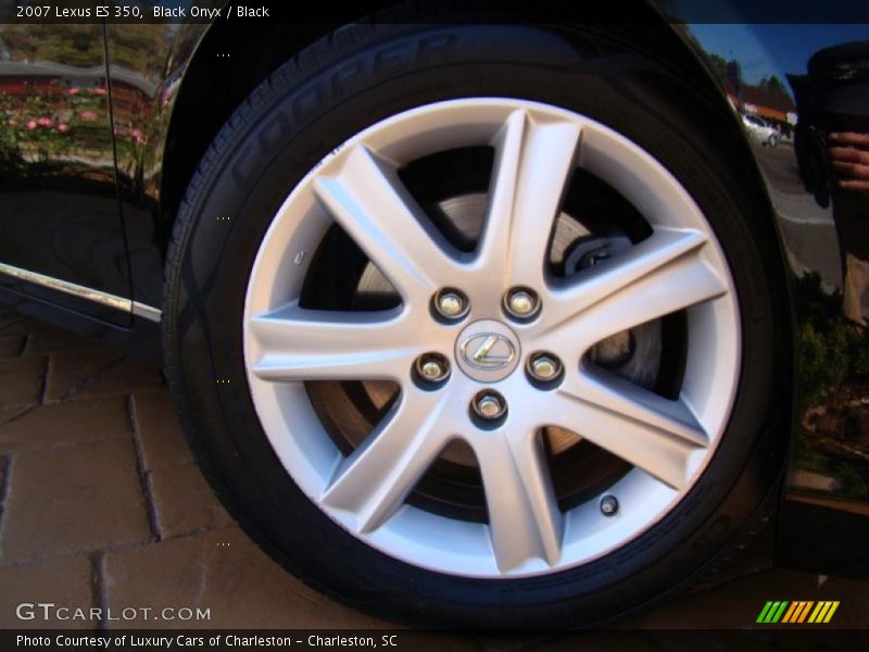 Black Onyx / Black 2007 Lexus ES 350