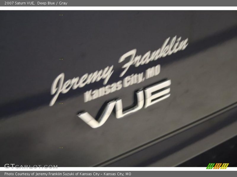 Deep Blue / Gray 2007 Saturn VUE