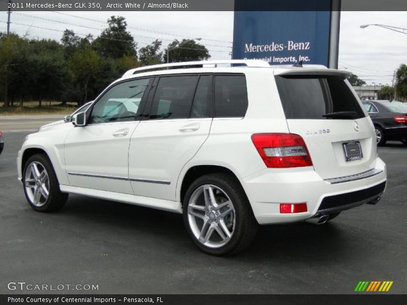 Arctic White / Almond/Black 2011 Mercedes-Benz GLK 350