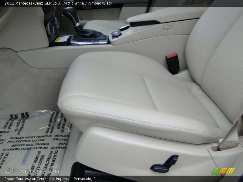Arctic White / Almond/Black 2011 Mercedes-Benz GLK 350