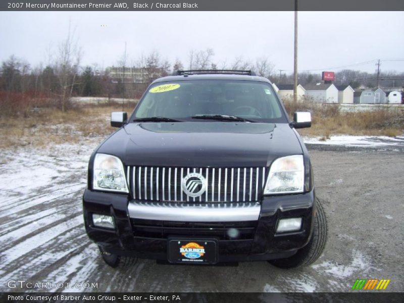 Black / Charcoal Black 2007 Mercury Mountaineer Premier AWD