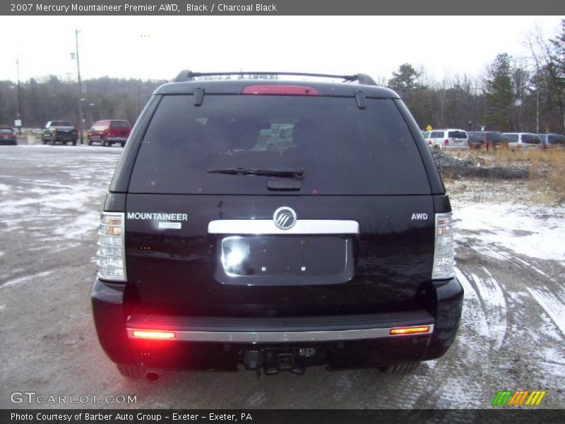 Black / Charcoal Black 2007 Mercury Mountaineer Premier AWD