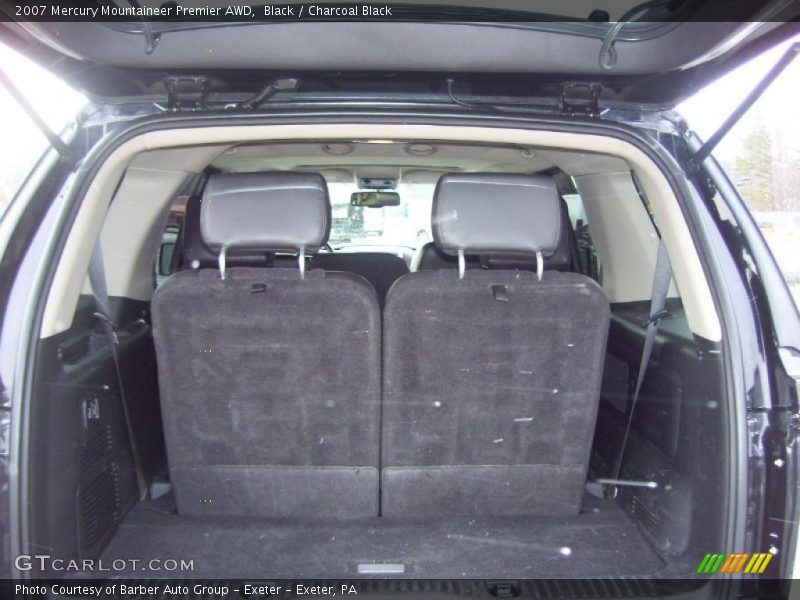 Black / Charcoal Black 2007 Mercury Mountaineer Premier AWD