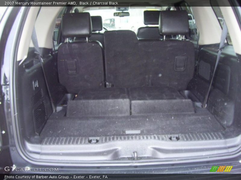 Black / Charcoal Black 2007 Mercury Mountaineer Premier AWD