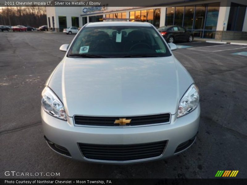 Silver Ice Metallic / Ebony 2011 Chevrolet Impala LT