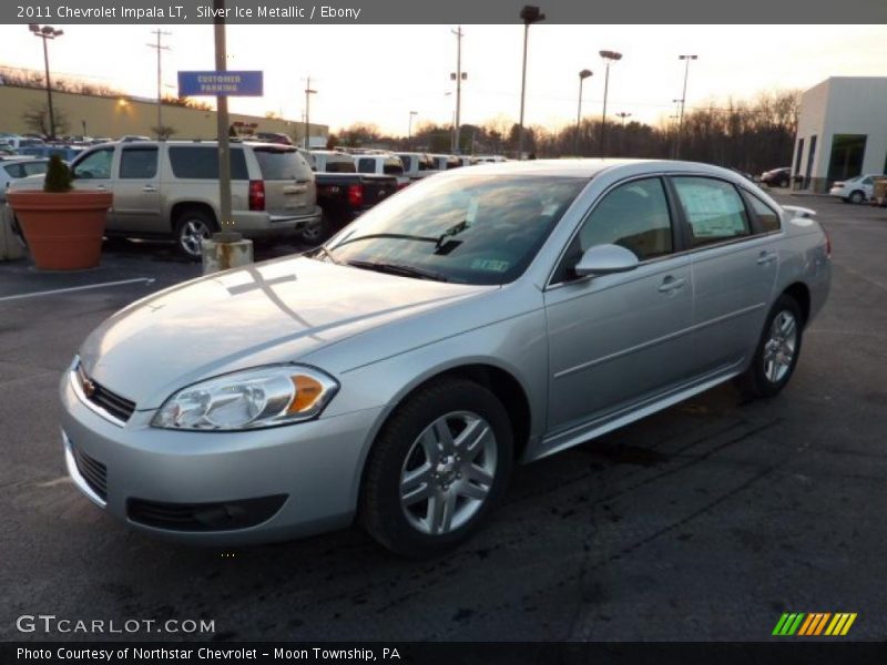 Silver Ice Metallic / Ebony 2011 Chevrolet Impala LT