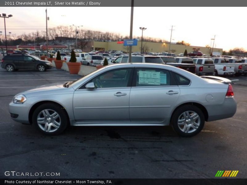 Silver Ice Metallic / Ebony 2011 Chevrolet Impala LT