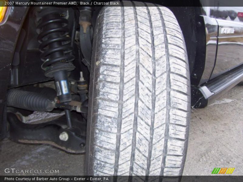 Black / Charcoal Black 2007 Mercury Mountaineer Premier AWD