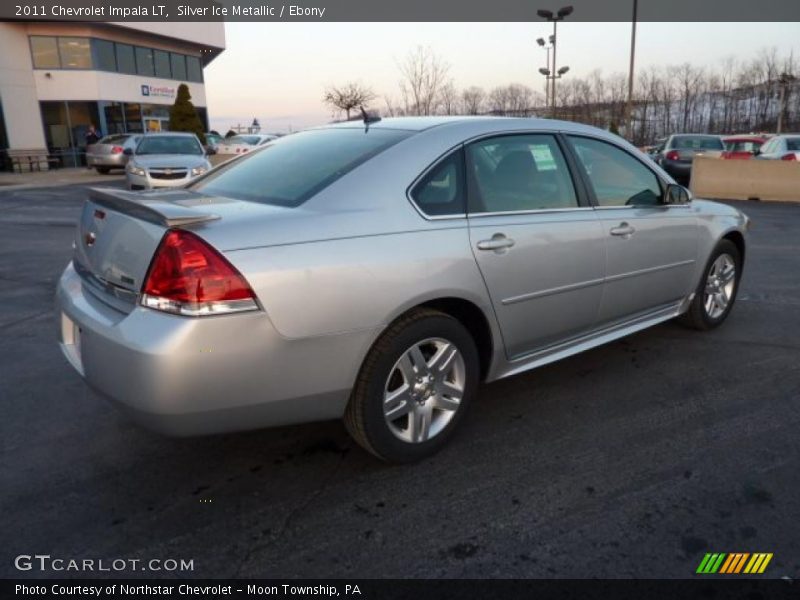 Silver Ice Metallic / Ebony 2011 Chevrolet Impala LT