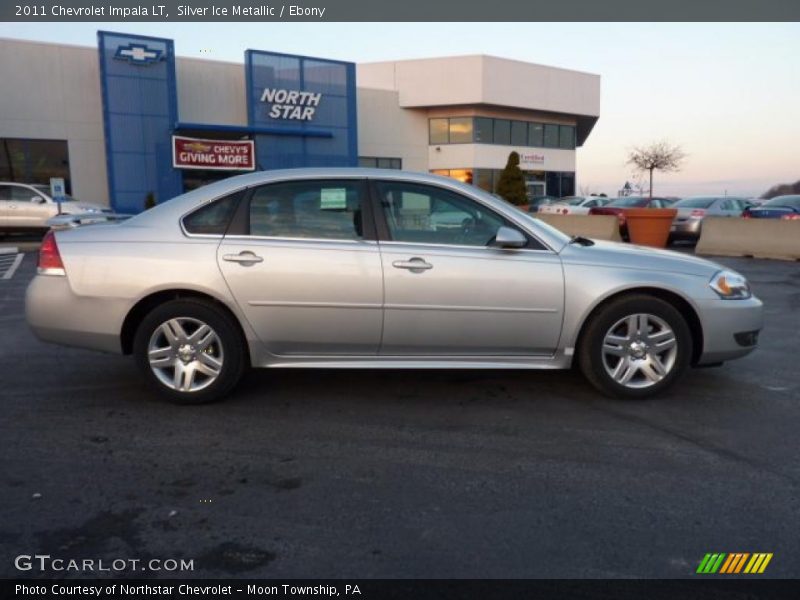 Silver Ice Metallic / Ebony 2011 Chevrolet Impala LT