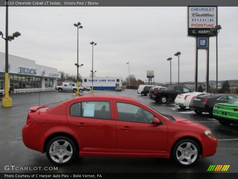 Victory Red / Ebony 2010 Chevrolet Cobalt LT Sedan