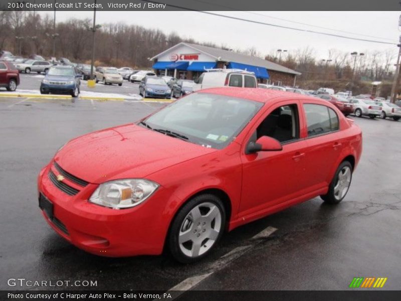 Victory Red / Ebony 2010 Chevrolet Cobalt LT Sedan