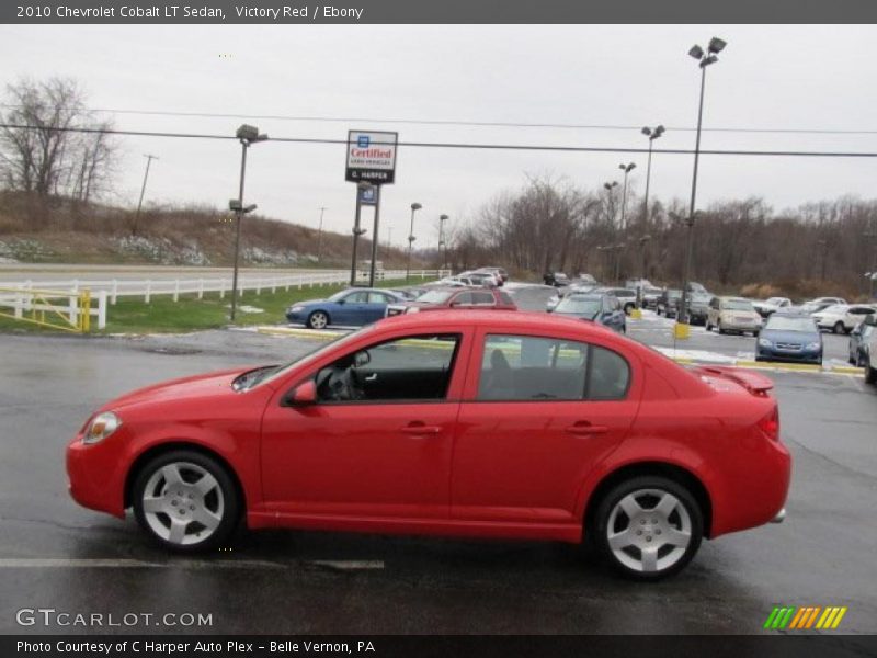 Victory Red / Ebony 2010 Chevrolet Cobalt LT Sedan