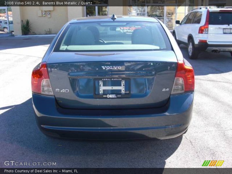 Barents Blue Metallic / Quartz 2008 Volvo S40 2.4i