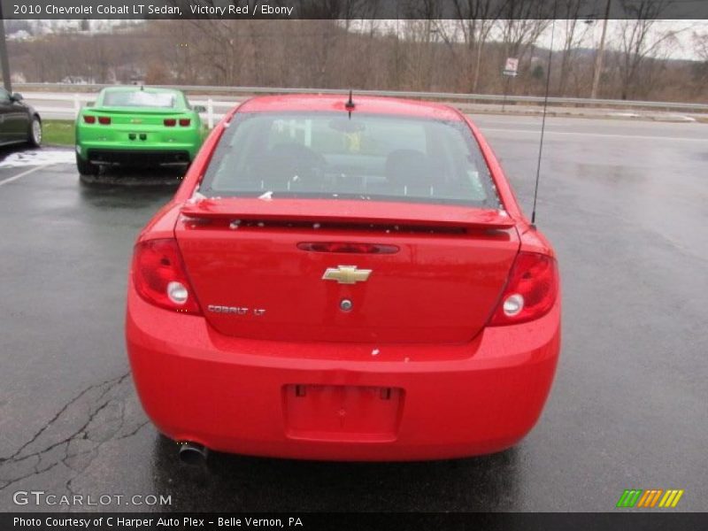 Victory Red / Ebony 2010 Chevrolet Cobalt LT Sedan