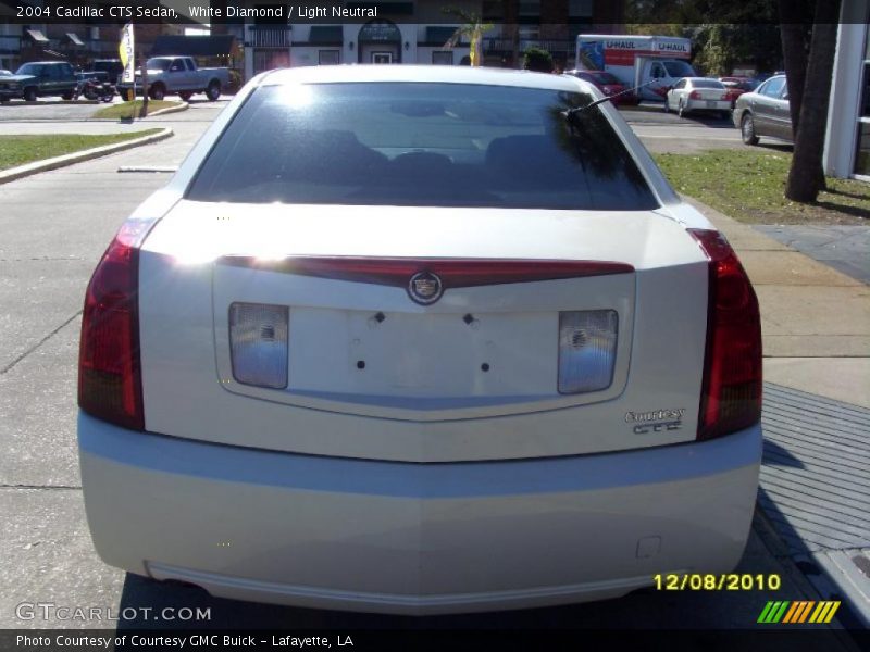 White Diamond / Light Neutral 2004 Cadillac CTS Sedan