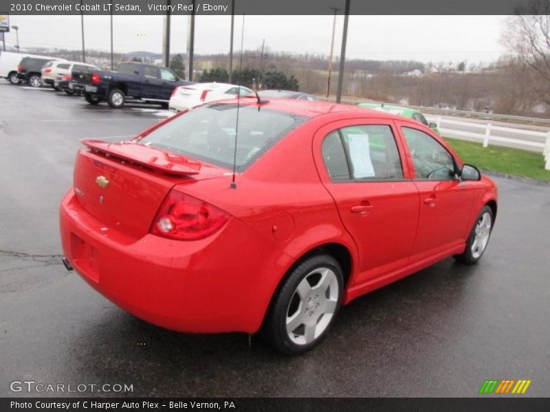 Victory Red / Ebony 2010 Chevrolet Cobalt LT Sedan