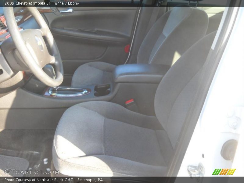 White / Ebony 2009 Chevrolet Impala LT