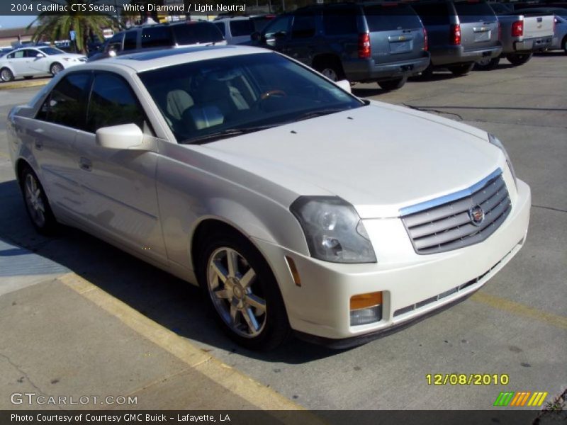 White Diamond / Light Neutral 2004 Cadillac CTS Sedan