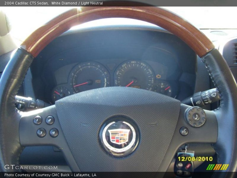 White Diamond / Light Neutral 2004 Cadillac CTS Sedan