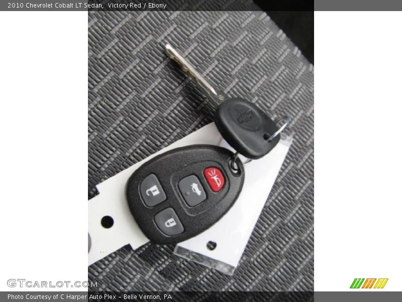 Victory Red / Ebony 2010 Chevrolet Cobalt LT Sedan
