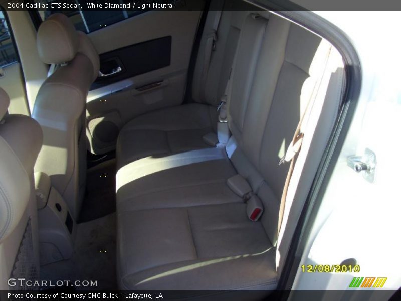 White Diamond / Light Neutral 2004 Cadillac CTS Sedan