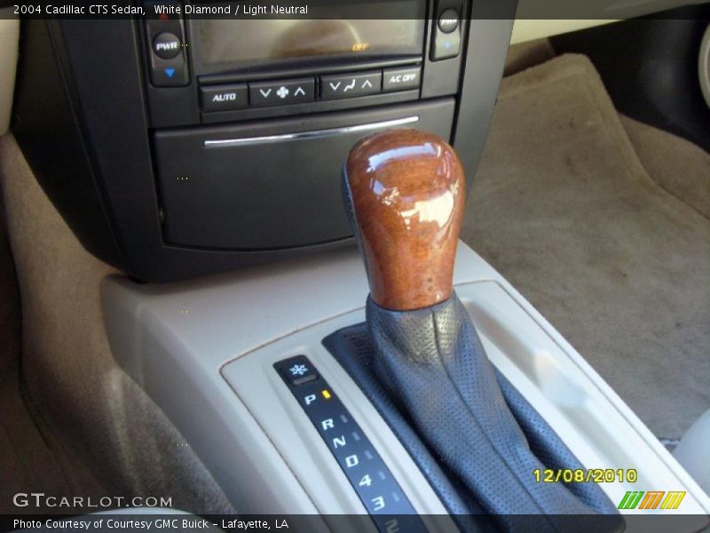 White Diamond / Light Neutral 2004 Cadillac CTS Sedan