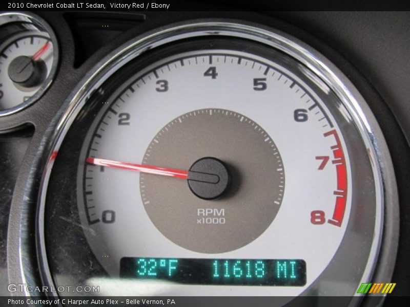 Victory Red / Ebony 2010 Chevrolet Cobalt LT Sedan