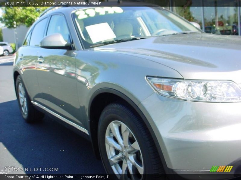 Diamond Graphite Metallic / Wheat 2008 Infiniti FX 35