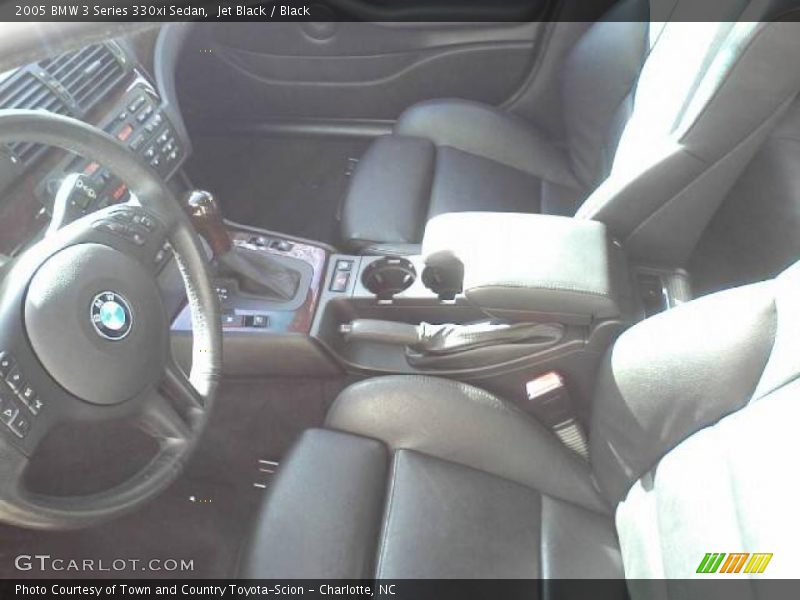  2005 3 Series 330xi Sedan Black Interior