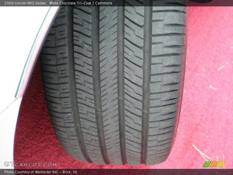 White Chocolate Tri-Coat / Cashmere 2009 Lincoln MKS Sedan