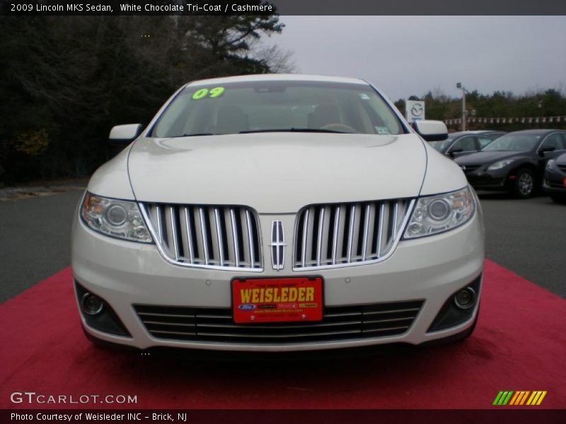 White Chocolate Tri-Coat / Cashmere 2009 Lincoln MKS Sedan