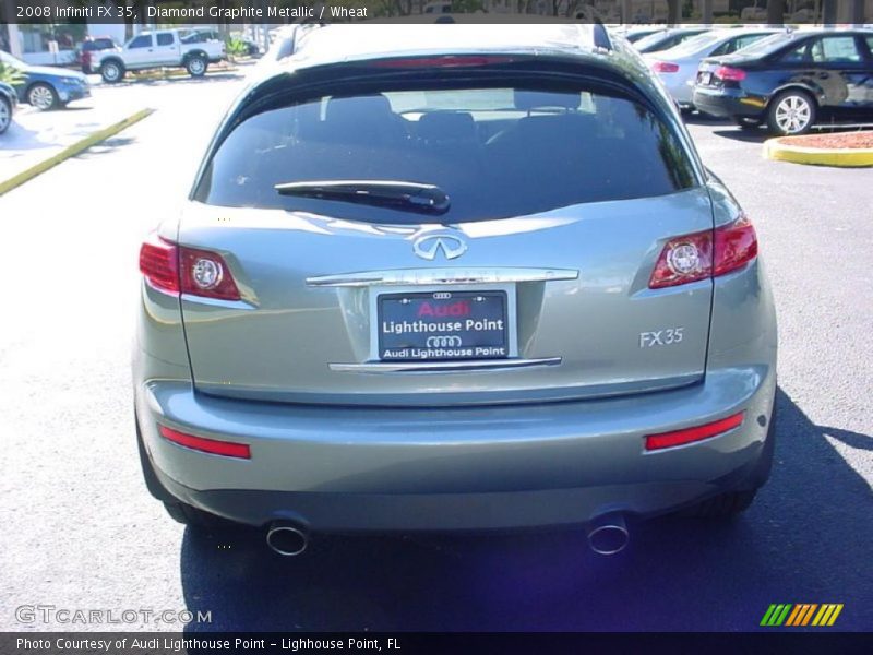 Diamond Graphite Metallic / Wheat 2008 Infiniti FX 35