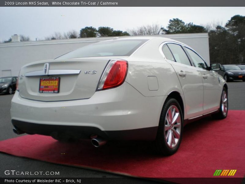 White Chocolate Tri-Coat / Cashmere 2009 Lincoln MKS Sedan