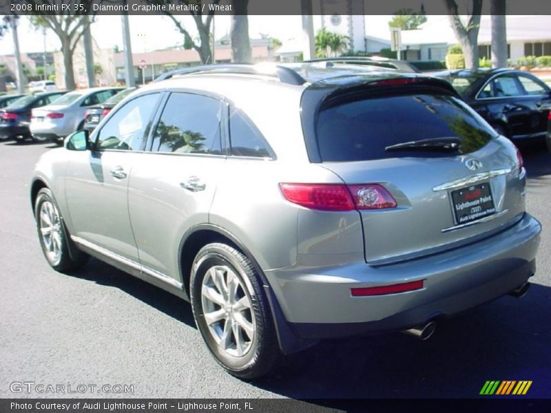 Diamond Graphite Metallic / Wheat 2008 Infiniti FX 35
